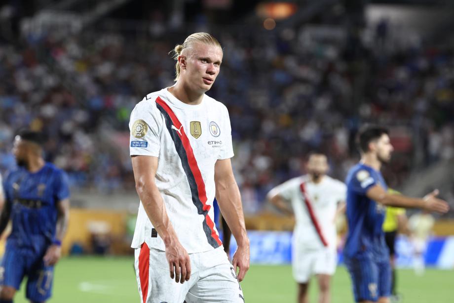 [图]世俱杯-哈兰德破门难救主 曼城3-4利雅得月牙